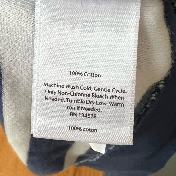 Vineyard Vines Men’s Striped Crew Sweatshirt Deep Bay Size XXL - Picture 5 of 7